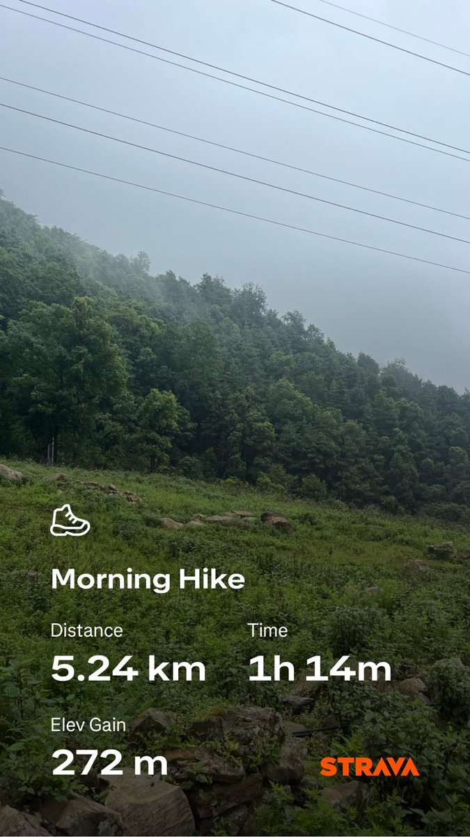 kunrup's tweet photo. Rainy morning… squeezed in some uphill walk.
#matatirtha #stayactive #staymotivated #walkforfun #walkforhealth #positivevibes #kathmandu https://t.co/7TexEXiUPV