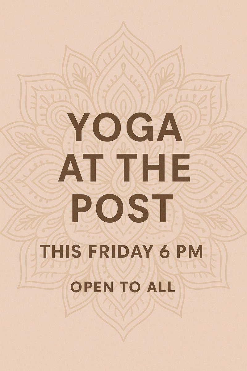 We will host our 3rd yoga class at the post this Friday at 6 pm. (3rd Friday/month) This is designed for the newbies and long-time practitioners alike. Free for Veterans. $10 for Auxiliary/family members/friends. No sign up - just show up before 6 &amp; bring a mat if you have one.
