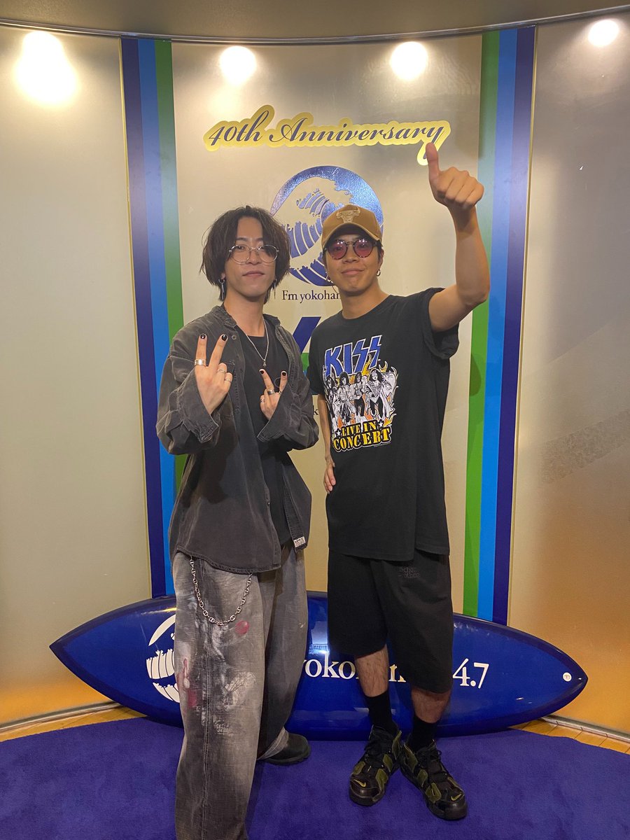 次週8/20(水) 23:30〜
Fm yokohama
ケンの超Radio Waves!!

ケンフレのコーナーに
シズクノメより
Vo.シュン君をお迎えしてオンエア📢

楽しい回になりました〜😁
是非ともお聴き下さい📻
radiko.jp/share/?t=20250…

#THEAGUL
#シズクノメ
