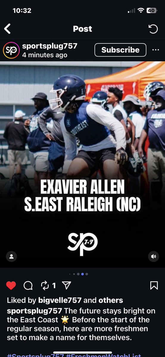 Exavier Allen (@bernard67834442) on Twitter photo Thank you <a href="/sportsplug757/">Sportsplug757</a> for adding me to the east coast breakout freshmen list, will not disappoint. Thank you <a href="/sportsplug757/">Sportsplug757</a> for adding me to the east coast breakout freshmen list, will not disappoint.
