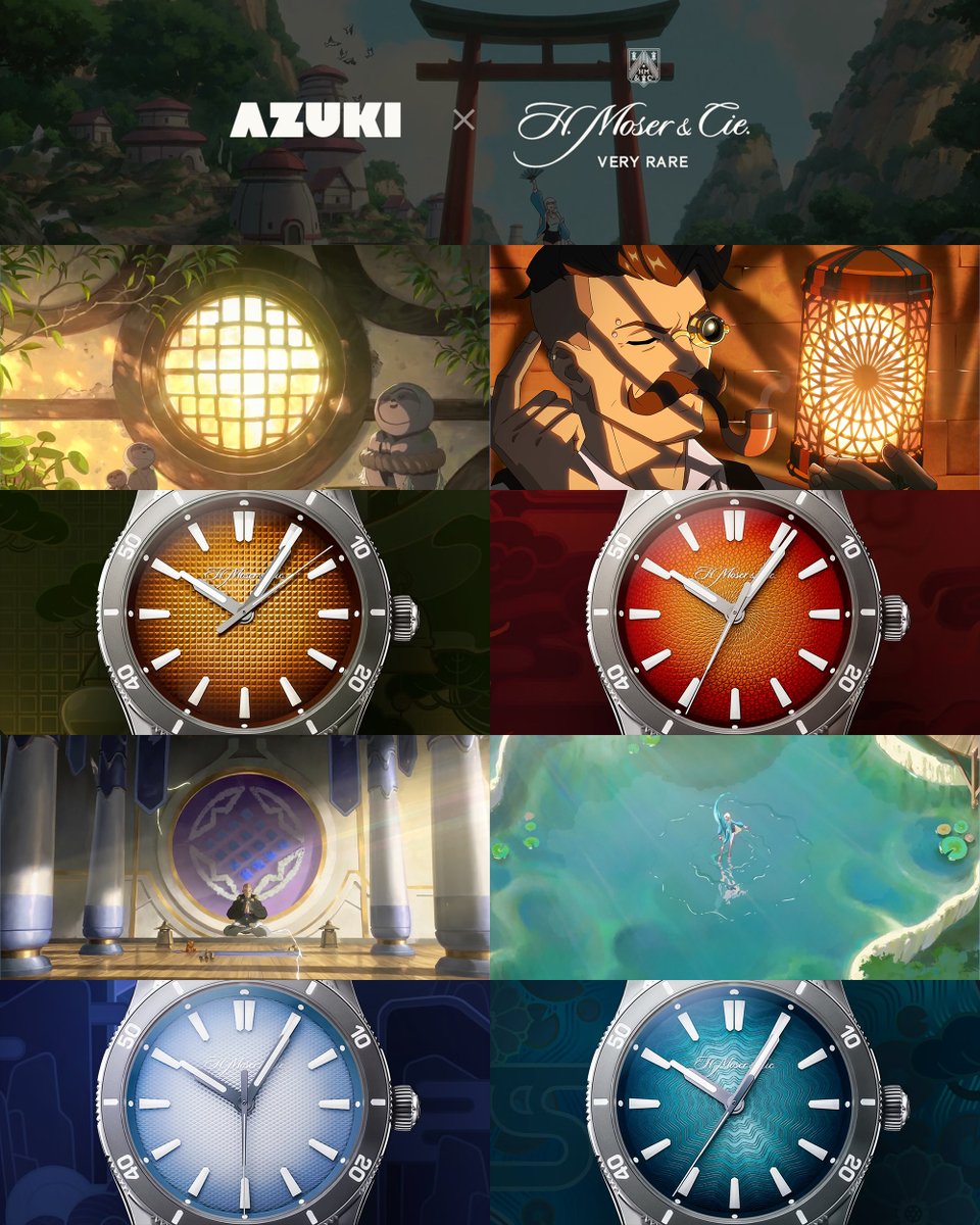 I've always loved and appreciated <a href="/Azuki/">Azuki</a>'s attention to detail and focus on quality, especially in their products and trailers. 

If you haven't heard of H. Moser &amp; Cie. , it's right up there with grail watch brands like Patek Phillipe. This is probably the biggest luxury collab