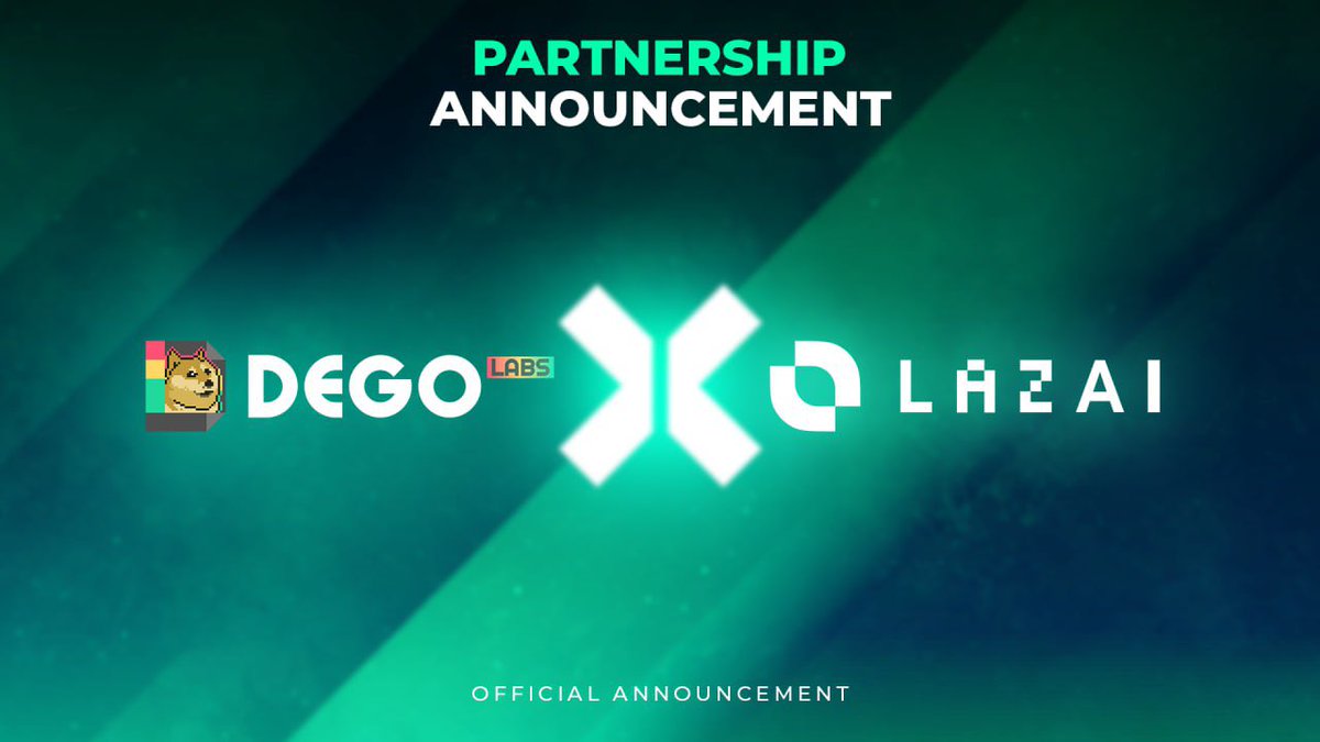 dego_finance's tweet photo. We’re excited to announce our partnership with LazAI @LazAINetwork! 🤝

LazAI is a next-gen blockchain purpose-built to solve AI data alignment, introducing new asset standards for training data, model behavior, and intelligent agent interaction.

Through this collaboration, DEGO aims to help build a smarter, more intelligent Web3 ecosystem.

Stay tuned for more exciting updates!