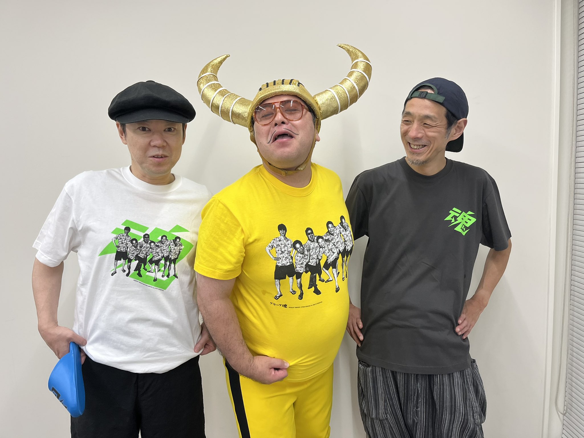 グループ魂　2025夏　Tシャツ　黄色　XL ライジングサンロックフェス グループ魂 2025夏 Tシャツ 黄色 XL ライジングサンロックフェス