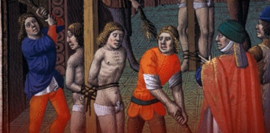 -¿ Y usted porqué está preso?🤔

- Me atreví a cuestionar y criticar a la Mesa Roja.😒

- ¡¡A la hoguera por hereje!!🤬