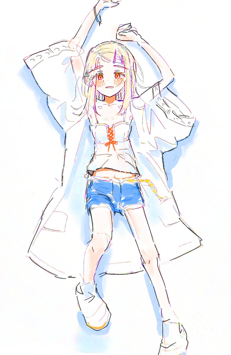 1935Shigure's tweet photo. 押し倒され広
#学マス #篠澤広 https://t.co/JXeB7ou0BV