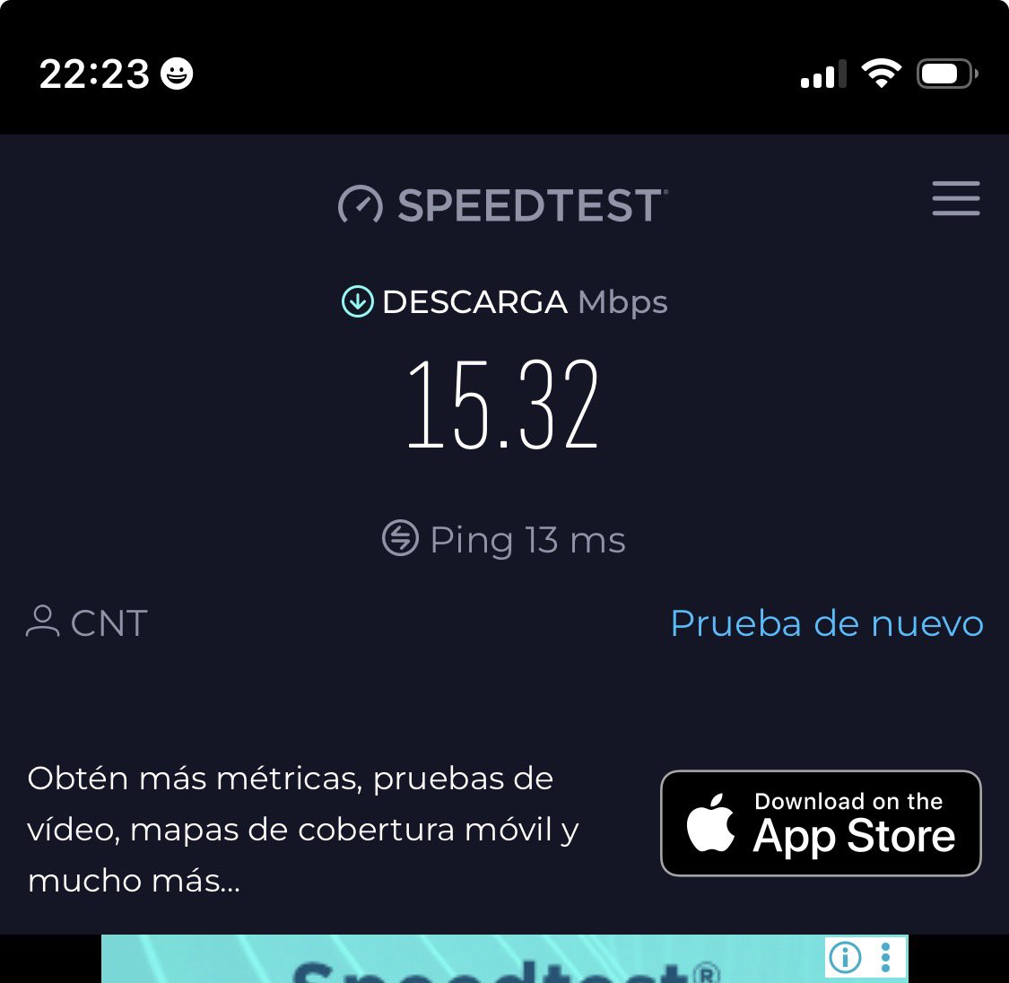 Leonardo_Guana's tweet photo. @CNT_EC  En su página ofrecen planes de internet de 400mbps pero la verdad tengo una velocidad de 20mbps con un router muy muy viejo. Quiero darme de baja ya que otras operadoras me ofecen más por menos precio. https://t.co/hcwkwHRmtr