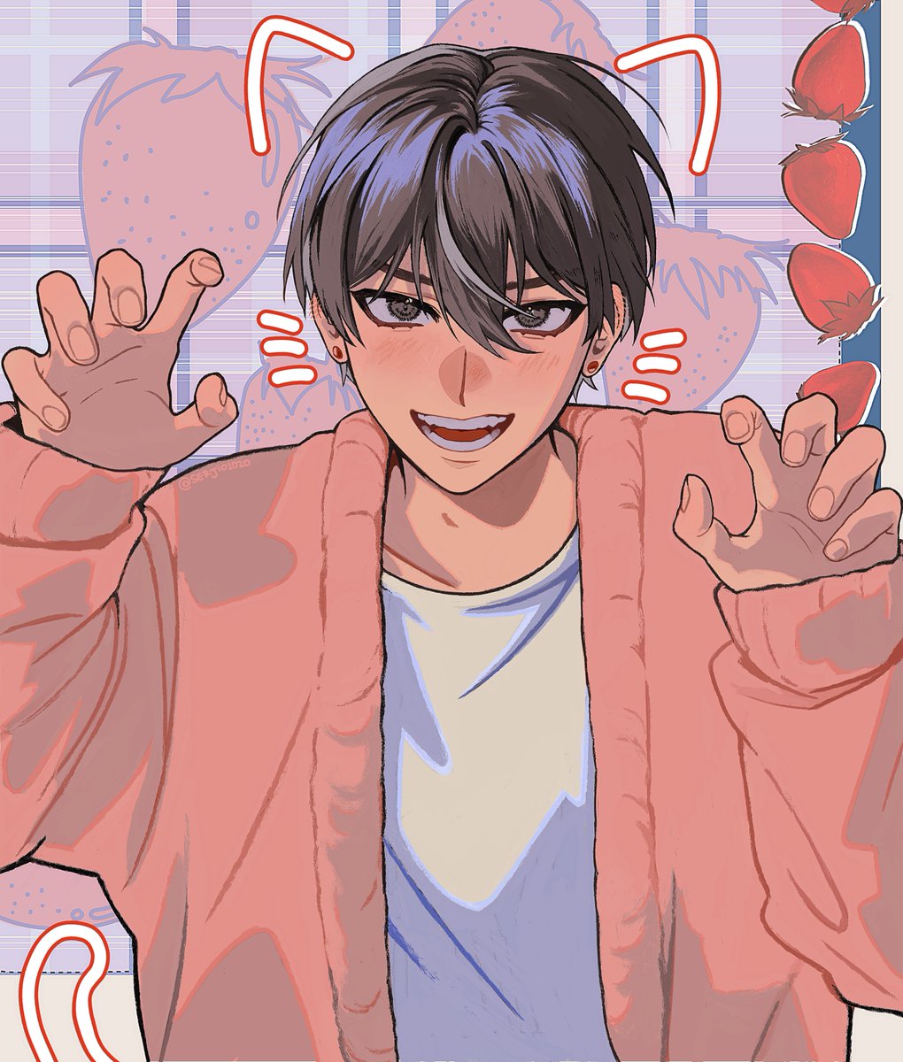 :3 catjin

no angst fanart today yay!!
#내스급 #msch