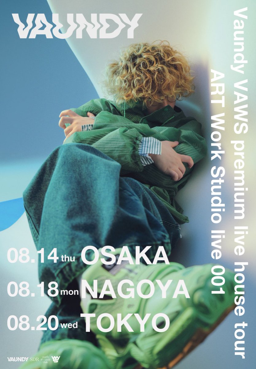 Vaundy ライブハウス 大阪 Vaundy 8/14 thu. VAWS premium live house tour “ART Work Studio