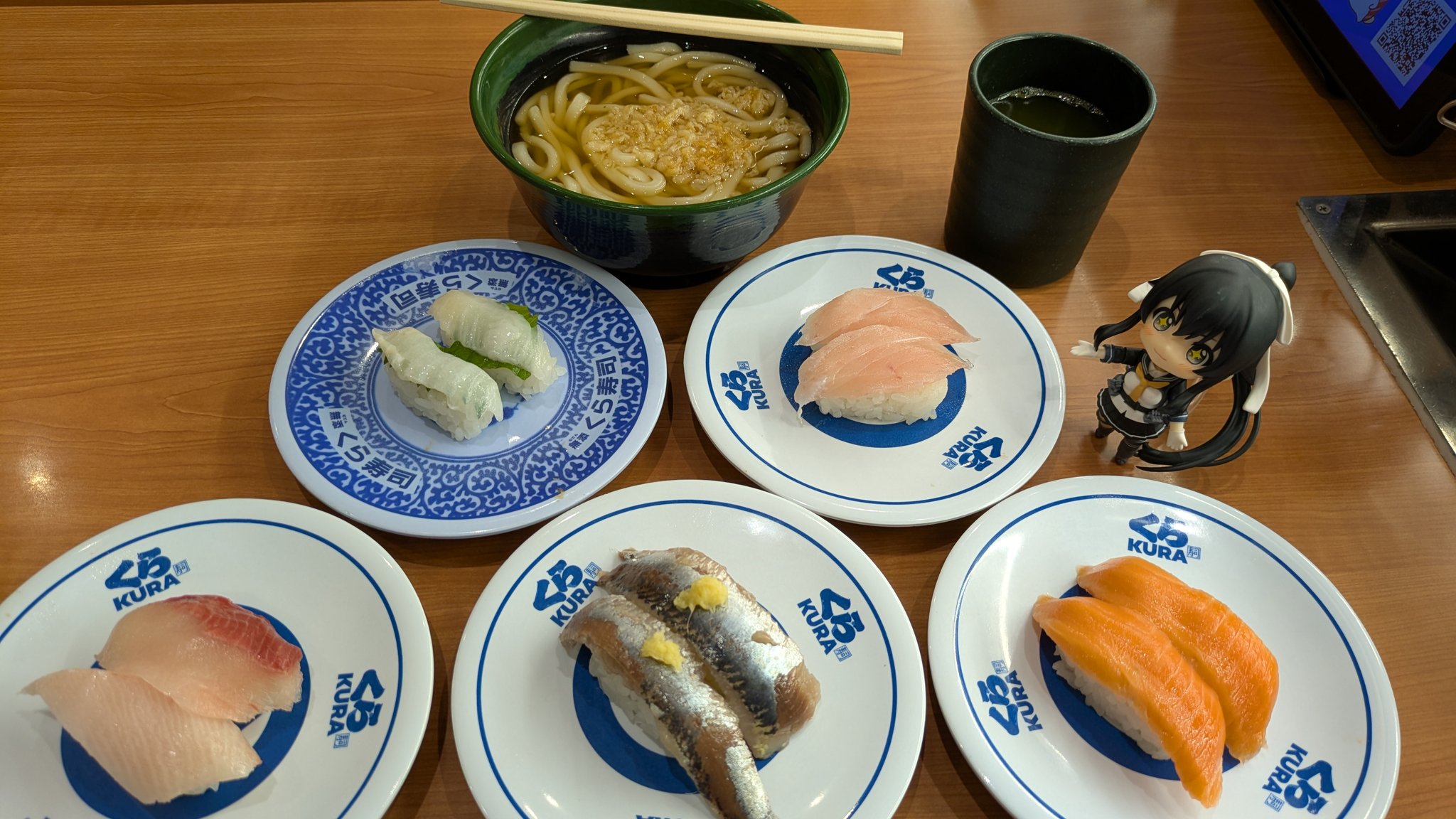 くら寿司ぜんまいトーイおちない君 落ちないお寿司のおもちゃ くら寿司びっくらポン 6個セット