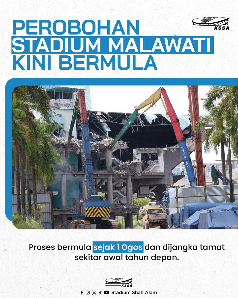 Kompleks Sukan Shah Alam tweet media