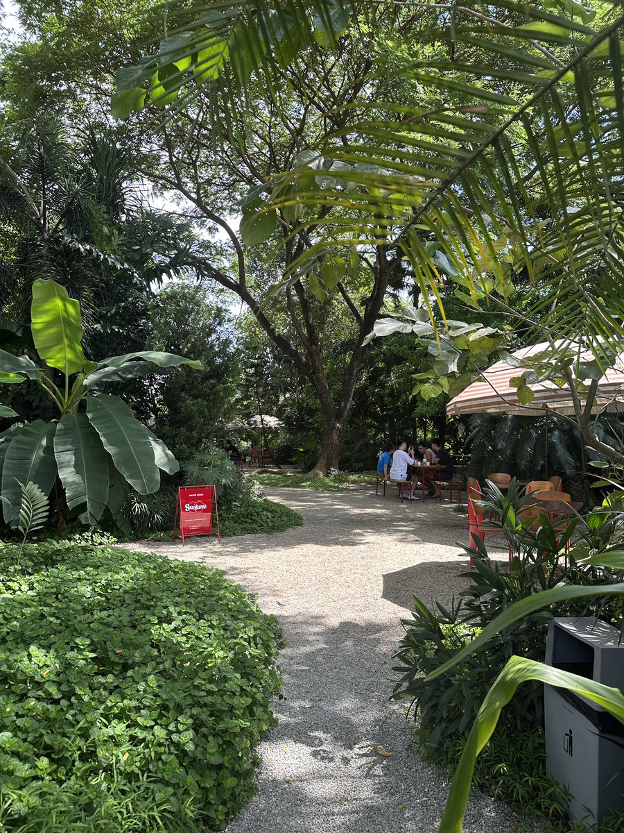 คาเฟ่ไอศครีมโฮมเมดศรีราชา 🍦ร้านเป็นสวนต้นไม้บรรยากาศร่มรื่น 🌳🍃 ซิกเนเจอร์ร้าน 🧡 Choux Thai Tea ชูครีมชิ้นโต ไอศครีมชาไทย ที่ใส่แก้วมาเป็น Matcha Affogato มัทฉะเข้มข้นได้ใจ ไอศครีมวานิลาตรงกลางก็อร่อย <a href="/aroii/">@aroii บอกต่อ</a> #อร่อย