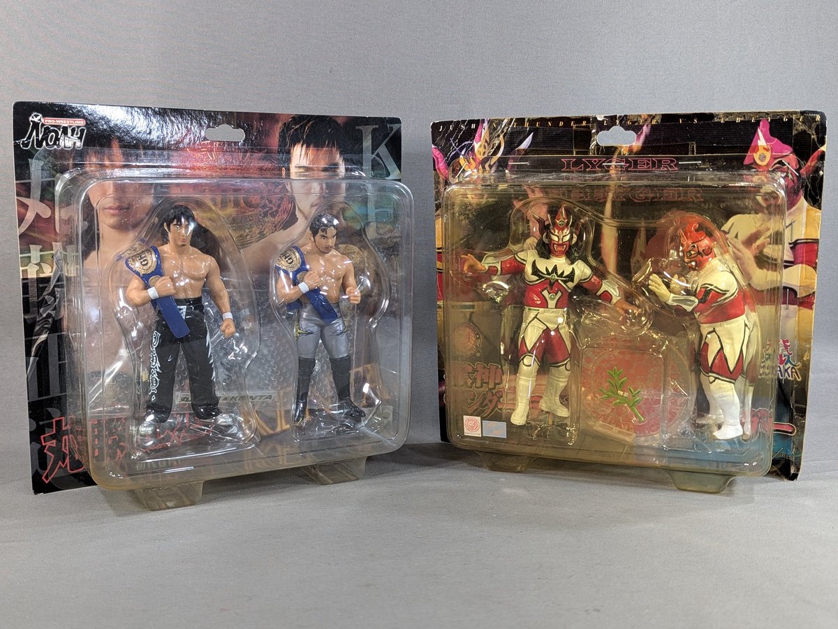 Just arrived: Japanese Pro Wrestling figures ⭐️
#PURORESU
#toudoukan