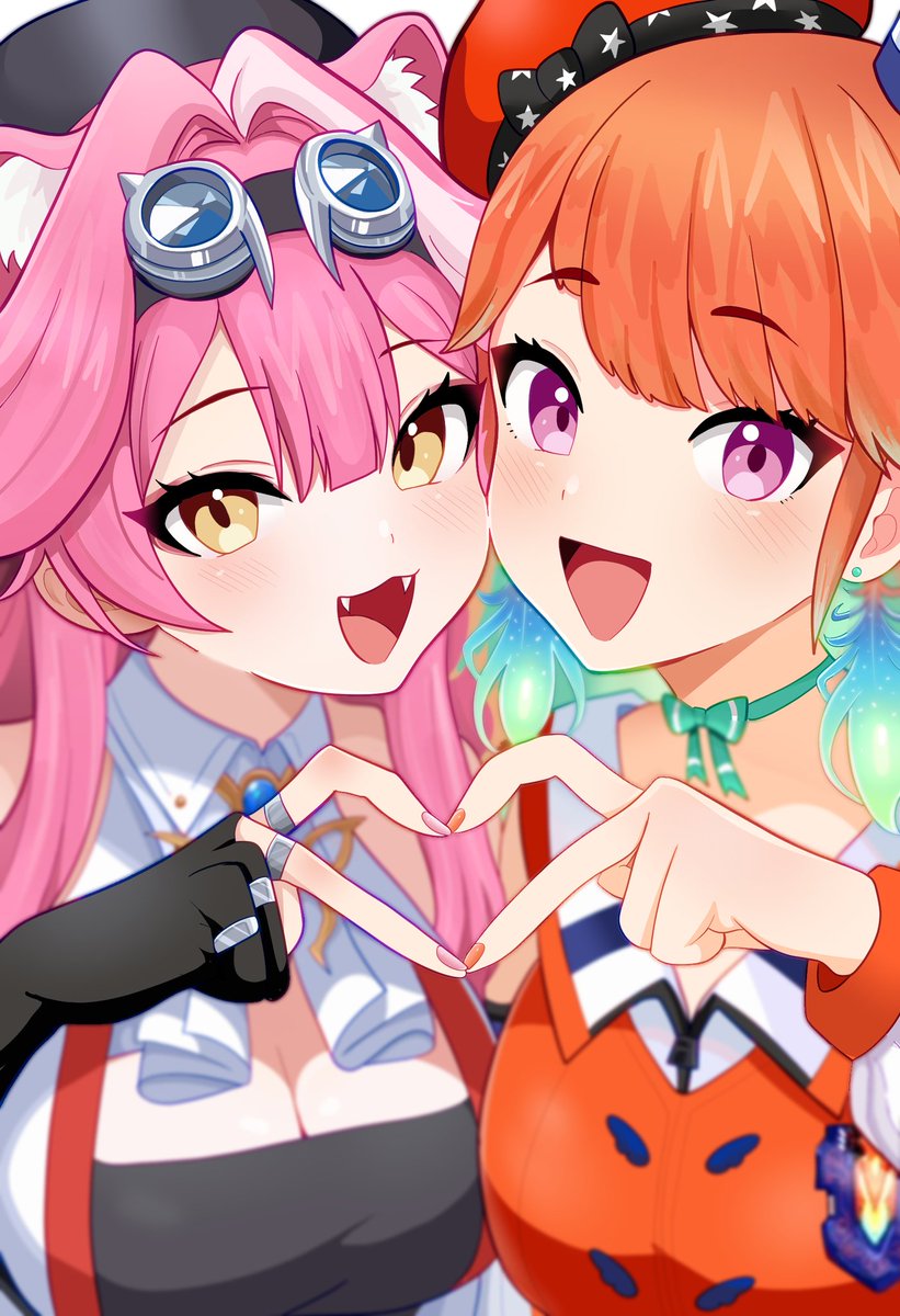 girlies 🩷🧡 #RaorArt #KFPicasso