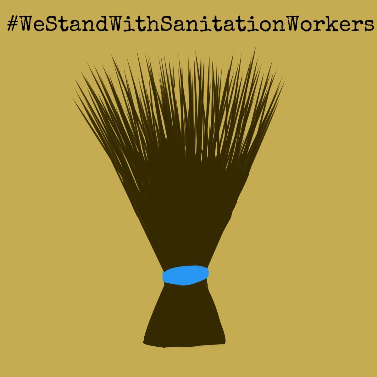 NSasi46393192's tweet photo. #WeStandWithSanitationWorkers https://t.co/c6E5ImxvVd