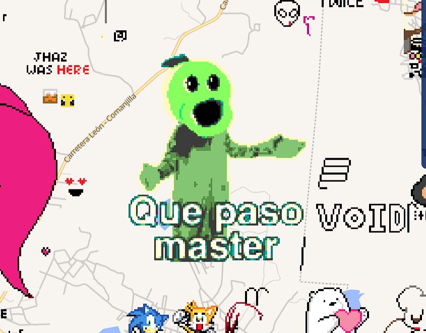 AlphaKitsune08's tweet photo. Mi aporte al Wplace, gracias a @Taufer3  por ayudar a mover otro dibujo que estaba por ahí #pvz #wplacelive https://t.co/GNPwWkvzbi