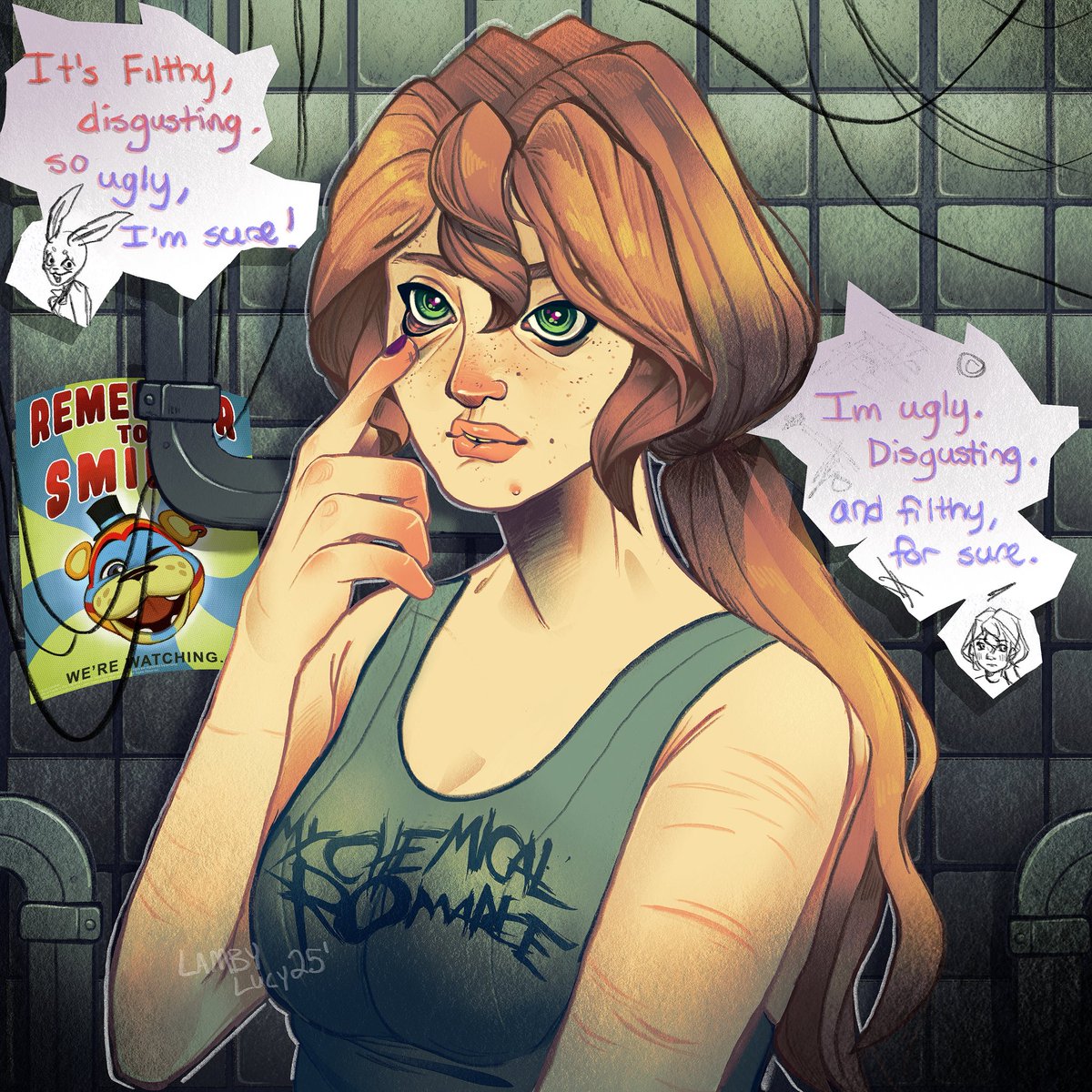 Vanny belittles Vanessa 

#FNAF #VANNY