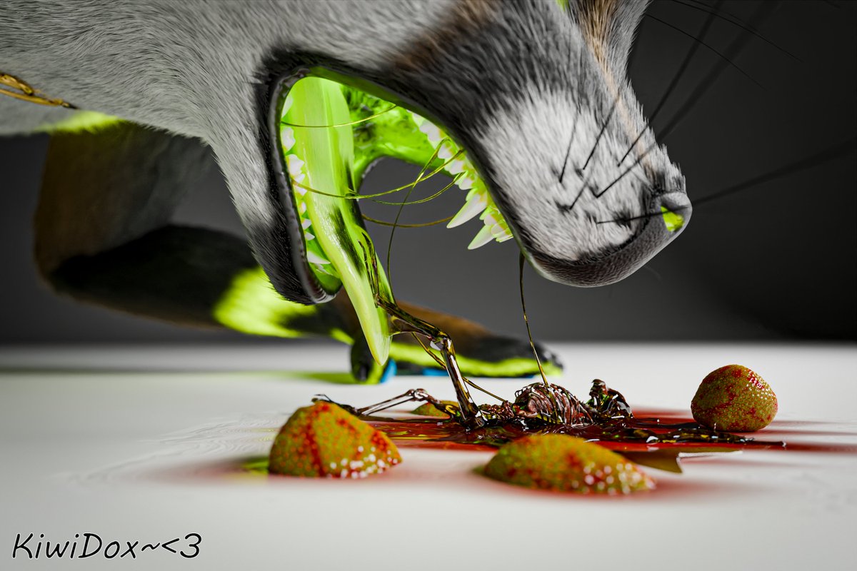 CW: Gore/Regurgitation

I might be a deer... My stomachs will still digest you... sneaking into my strawbs isnt gonna give you a free endo trip...

I cant digest bone... please stop.. i'll just take an anti acid and keep you in there a few hours

Or don't the proteins are nice~