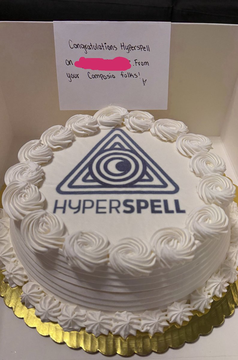 Conor Brennan-Burke (@conor_ai) on Twitter photo we’ve got a big announcement coming soon and the <a href="/composiohq/">Composio</a> team sent us a <a href="/hyperspell/">Hyperspell</a> cake to say congratulations!
these guys always go above and beyond to support, excited to keep building together <a href="/CryogenicPlanet/">Rahul Tarak</a> <a href="/jiteshluthra/">Jitesh Luthra</a> <a href="/KaranVaidya6/">Karan Vaidya</a> <a href="/GanatraSoham/">Soham</a> <a href="/sidbing/">sid is in blr 🚣</a> we’ve got a big announcement coming soon and the <a href="/composiohq/">Composio</a> team sent us a <a href="/hyperspell/">Hyperspell</a> cake to say congratulations!
these guys always go above and beyond to support, excited to keep building together <a href="/CryogenicPlanet/">Rahul Tarak</a> <a href="/jiteshluthra/">Jitesh Luthra</a> <a href="/KaranVaidya6/">Karan Vaidya</a> <a href="/GanatraSoham/">Soham</a> <a href="/sidbing/">sid is in blr 🚣</a>
