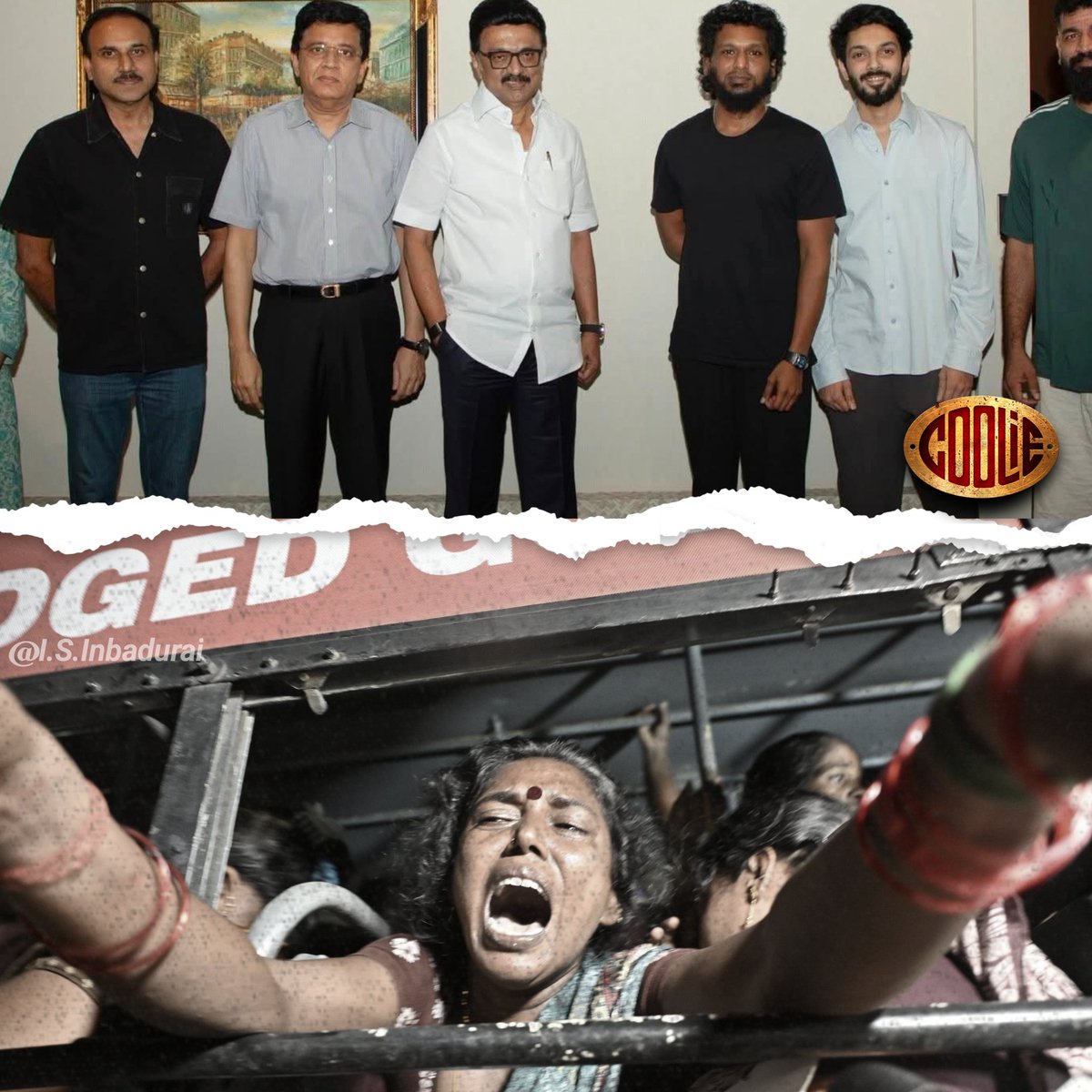 வாக்களித்த மக்களுக்கு முதல்வர் <a href="/mkstalin/">M.K.Stalin</a>  அளித்த " கூலி "

#Stalin_Wishes_Coolie_Team 
#கூலி  #Coolie 
#Sanitaryworkersprotest