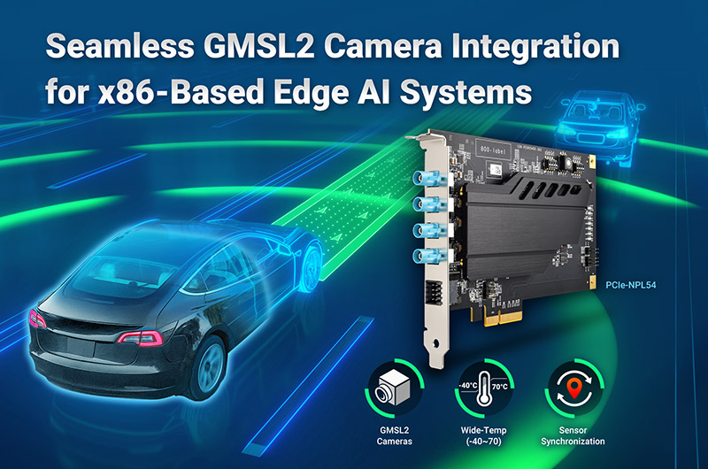 Announcing the PCIe-NPL54! This #Fanless #GMSL2 #FrameGrabberCard is perfect for x86 edge AI systems. 
．4 GMSL2 cameras 
．-40°C~70°C operation 
．Low power (<20W) 
Ideal for #AutonomousDriving &amp; #Robotics. Learn more: neousys-tech.com/en/product/pro… 

#EdgeAI #Autonomous