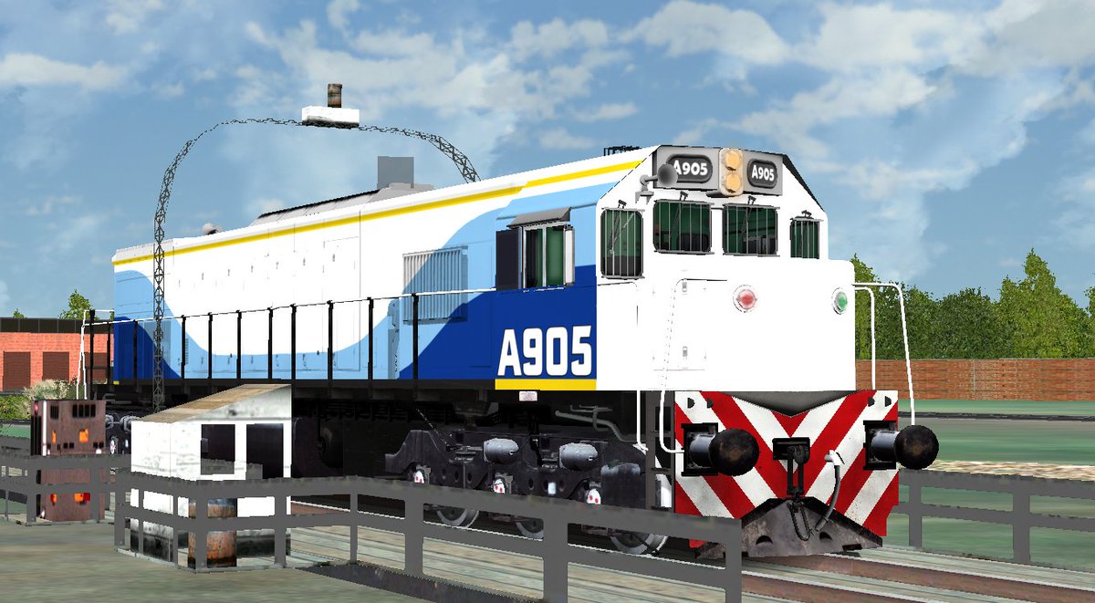 uepfnok's tweet photo. 🚅 ¡Reparación general completada!
Finalmente se realizaron las primeras pruebas de tracción y frenado a la GT22cw A905, una locomotora reparada para la empresa SOFSE (Trenes Argentinos Operaciones) en nuestros talleres ubicados en Pérez, Santa Fé. https://t.co/feAdwP6m3s