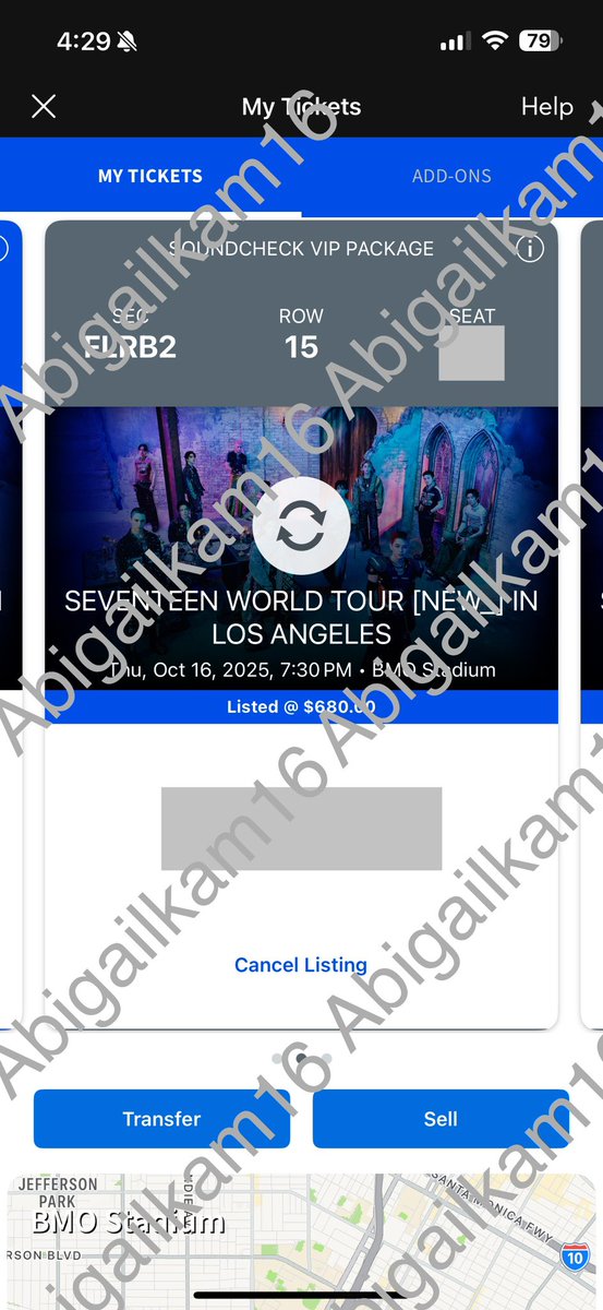 dkaktrades's tweet photo. WTS (2) Seventeen World Tour NEW_ In LA Day 2

Selling for fv
Sec B2 Row 15
Comes with vip perks
RFS: bought better tickets
Wiling to provide any proof
Accepts Zelle, Venmo, PayPal Dm for proof and details
#SeventeenWorldTour #SEVENTEEN #seventeenworldtournew_ https://t.co/Ab1HE9Rahv