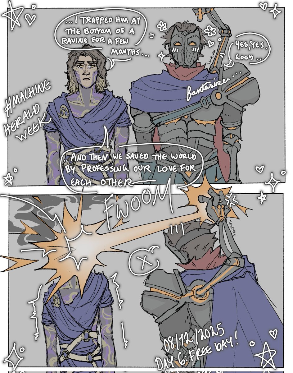 sshrikee's tweet photo. #MACHINEHERALDWEEK DAY6
if they met..

#machineherald #viktor #leagueoflegends #arcane https://t.co/FRYUPt7GRB