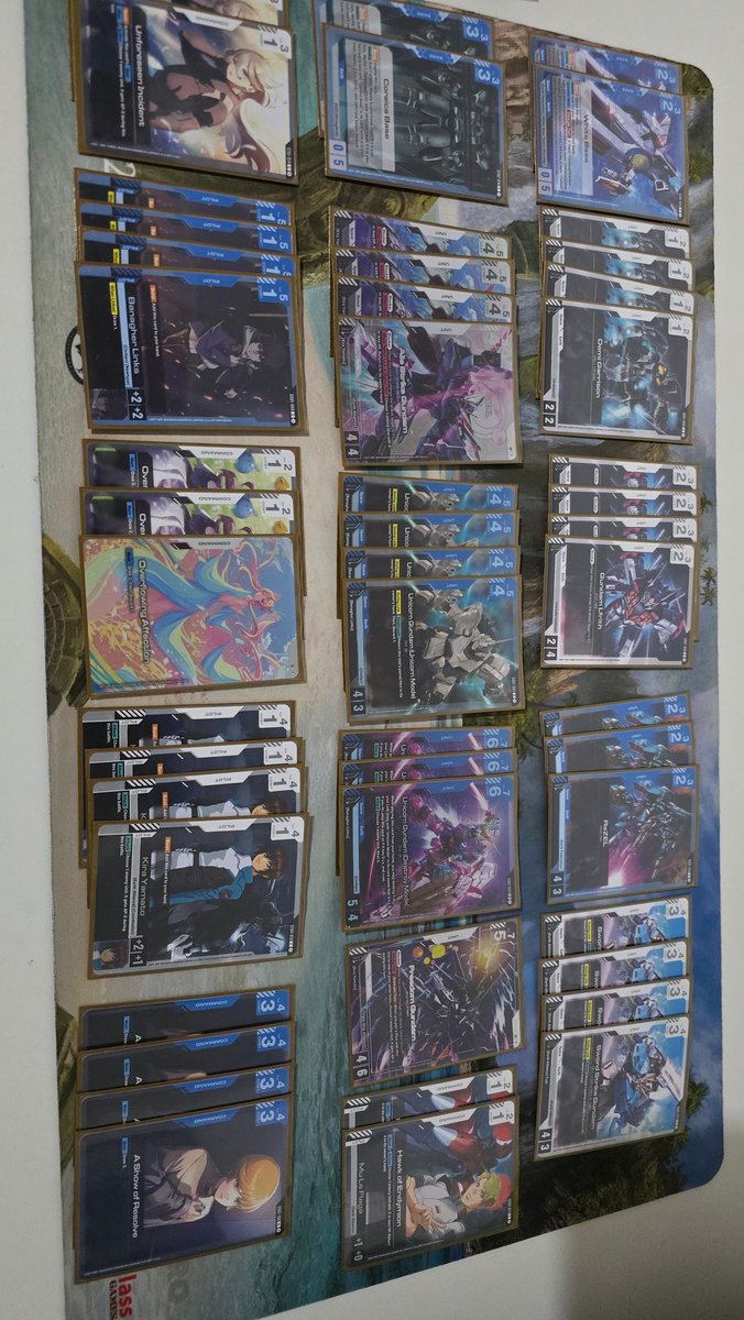 Lucas Vaz (@lucasvaz3d) on Twitter photo Just won Gundam Eagles Nest with this Blue White Unicorn brew <a href="/The_Egman/">Baron Egman</a>
🦄 - Pepsi Ping
🦄 - Red/Green Zeon Aggro
🦄 - Red/White Control
🦄 - Blue/Green Mid
🦄 - Blue/White Unicorn Control Just won Gundam Eagles Nest with this Blue White Unicorn brew <a href="/The_Egman/">Baron Egman</a>
🦄 - Pepsi Ping
🦄 - Red/Green Zeon Aggro
🦄 - Red/White Control
🦄 - Blue/Green Mid
🦄 - Blue/White Unicorn Control