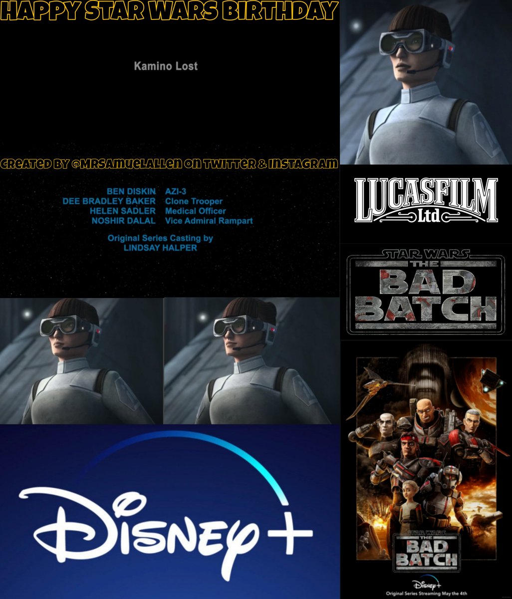MrSamuelAllen's tweet photo. Happy Birthday to @helensadler, she voiced characters in #StarWars #TheOldRepublic, #StarWarsBattleFront, #StarWarsBattlefrontII, #StarWars #ForcesOfDestiny, 
#LEGOStarWarsTheResistanceRises,#TheLEGOStarWarsHolidaySpecial among other #StarWars projects. https://t.co/bAM8yeiUrm