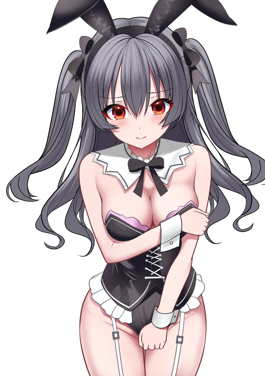Bunny Uni is trying to match her sister confidence but her bashfulness is still noticeable 🥰

#Neptunia #ネプテューヌ