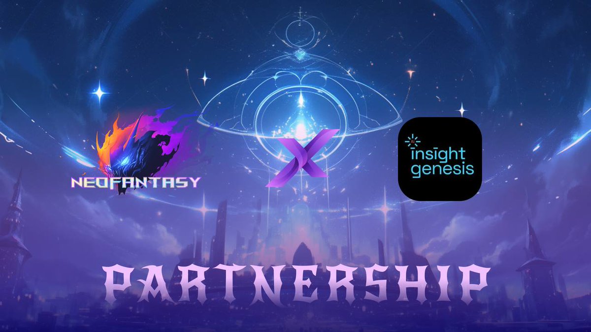 NeoFantasy_Game's tweet photo. Neo Fantasy × Insight Genesis
When fantasy GameFi meets AI-powered data ownership 🤝
@genesis_insight lets you own, control & monetize your data — all on-chain, no shady biz.
Play. Earn. Control your data. 🎮✨
#NeoFantasy #InsightGenesis #GameFi https://t.co/GOWdZo7qFj