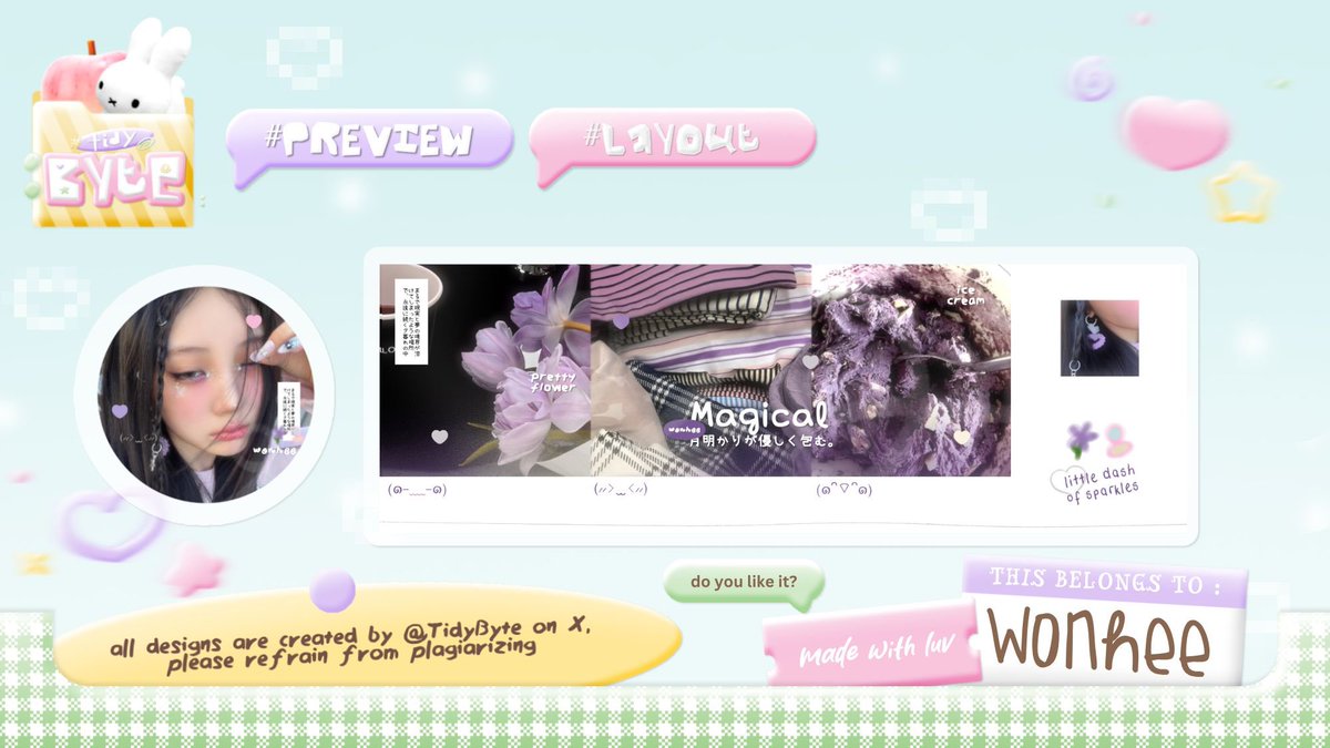 TidyByte's tweet image. ૮♡‌ .. help rt pls? thanks 🍮 .. °.•

eLlo—! Rion kembali dengan anak baru ; YUMEMI! Kindly ospek dulu sebelum debut? :9 Also__Rion mau mencari { kelinci percobaan }, drop aja 1 foto &amp;amp; nick kalian yep 🍥🥢

#zonauang #zonajajan