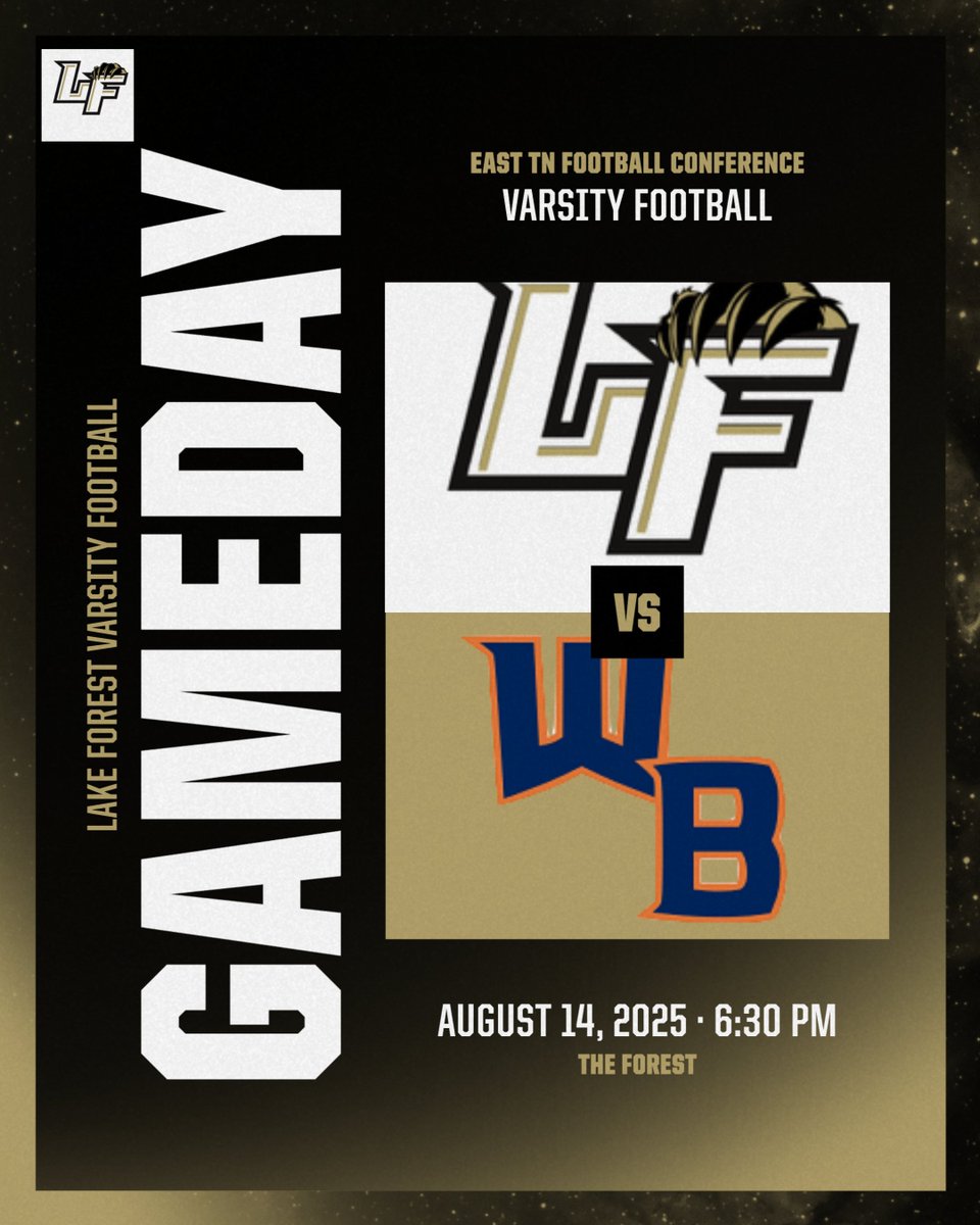 Come out tonight and support your Varsity Bruins Football team as they battle the William Blount Govenors   @ 6:30 pm @ The Forest! Admission is $7 and all current LFMS students are free. #ChampionCulture