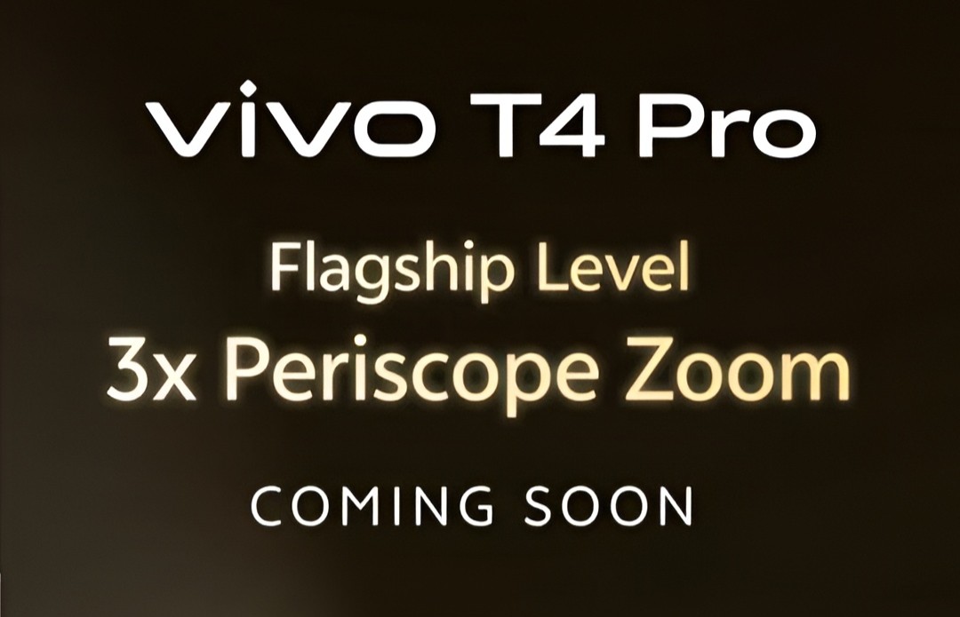 sauravtechno's tweet image. Vivo T4 Pro Launching Soon In India ✨ #VivoT4Pro @Vivo_India @yabhishekhd @stufflistings @Sudhanshu1414 @Gadgetsdata @geekabhishek_ @saaaanjjjuuu @utsavtechie @techunique_yt