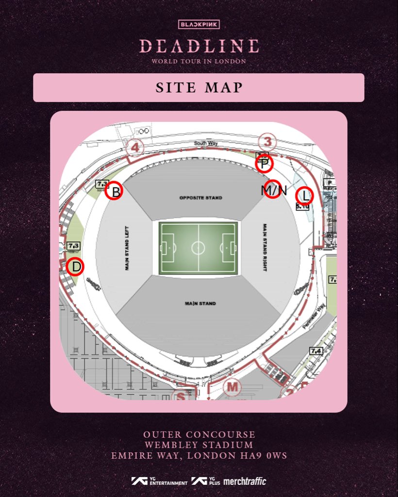 MerchTraffic's tweet photo. LONDON- <DEADLINE> World Tour Official Merchandise is ready. Find us at the venue and grab it before it’s gone! Please note that the actual product may vary from the image. #BLACKPINK #블랙핑크 #WORLDTOUR #DEADLINE #DEADLINE_IN_LONDON #YG https://t.co/Iuyl4rjRH3