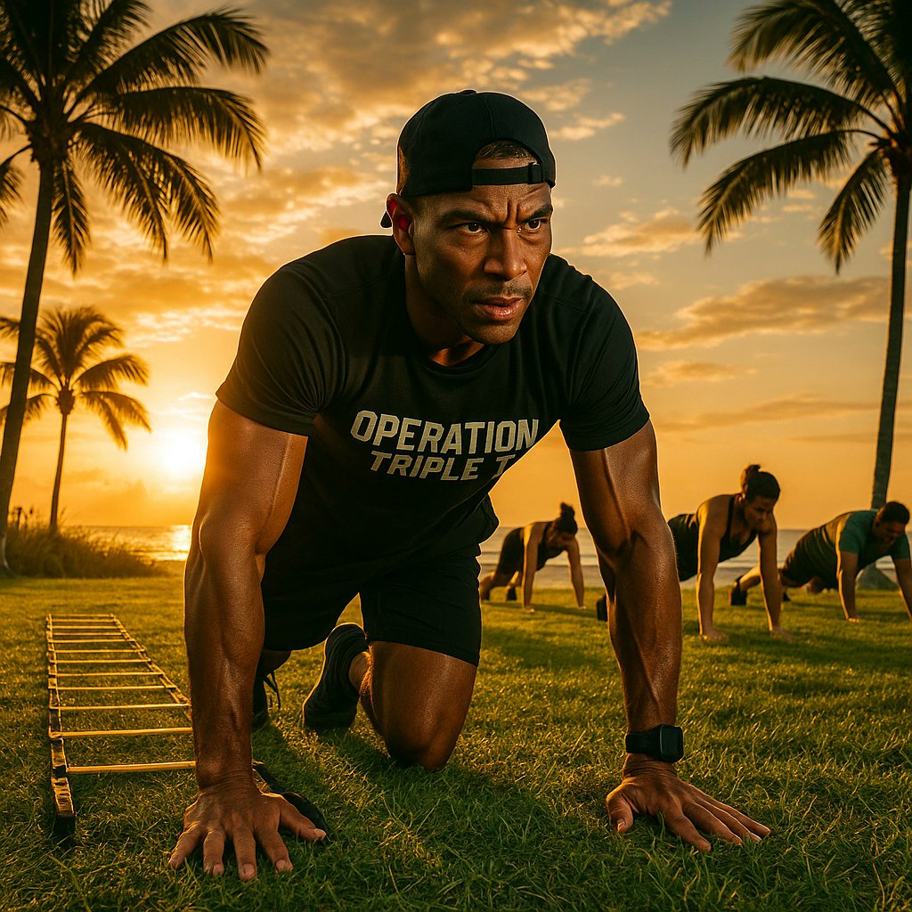 operation_ttt's tweet photo. Rise &amp; grind! Our trainers arrive before sunrise, crafting unique workouts daily. From beach sprints to partner squats, they're not just instructors—they're your biggest cheerleaders! What keeps them going? YOUR transformation! Come experience the Triple T difference! https://t.co/EOsFaBdiem