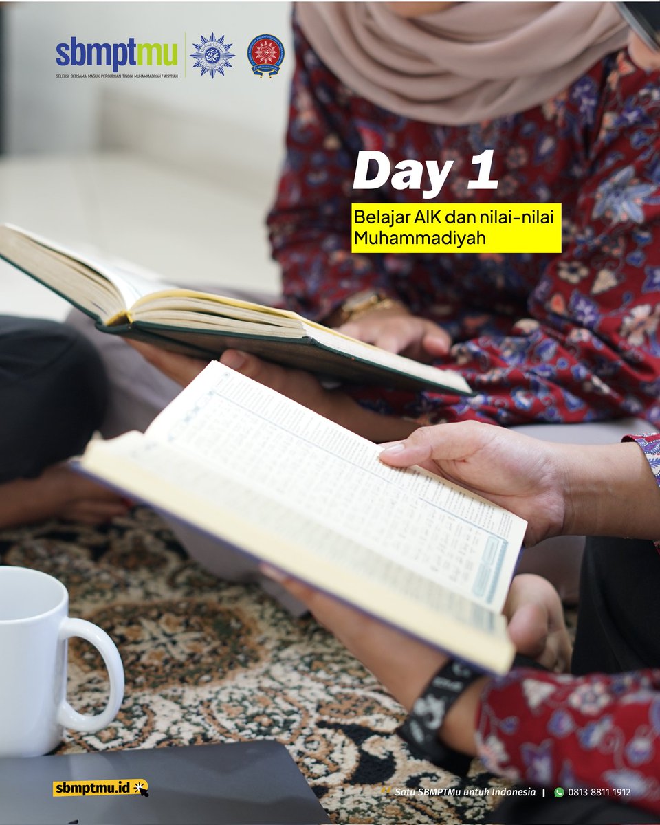 ✨ Day 1 sebagai Maba Muhammadiyah!
Dari kenalan teman baru, eksplor fasilitas, sampai berperan di organisasi kampua, semua terasa seru dan berkesan🙌🤩

Kalau kamu, momen apa yang paling nggak bisa dilupain waktu hari pertama kuliah? 🤔