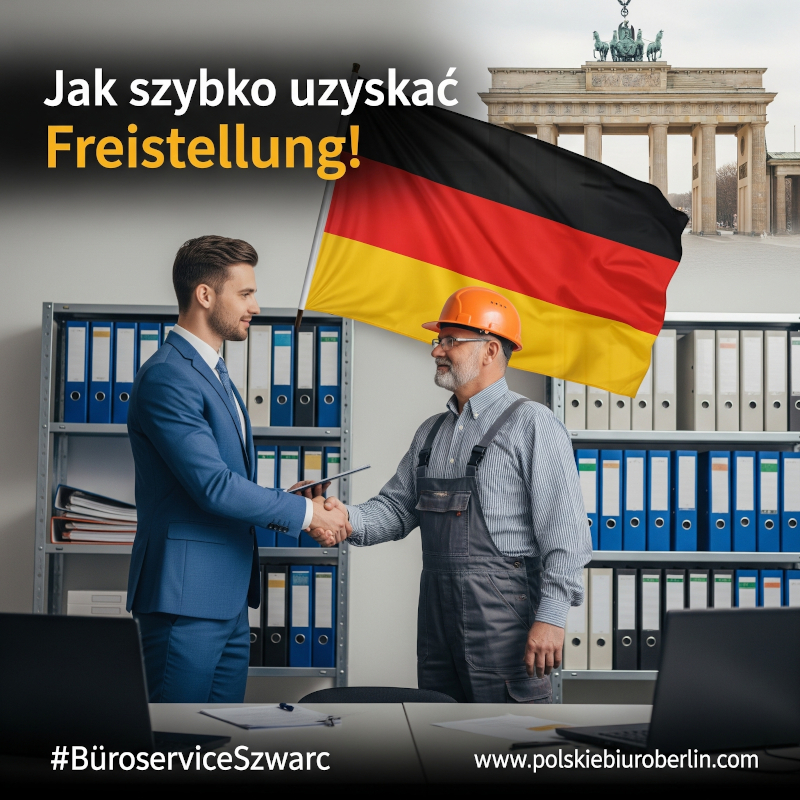 Czy wiesz, co powstrzymuje Twoją firmę budowlaną w Niemczech przed osiągnięciem pełnego potencjału? Odwiedź naszą stronę: polskiebiuroberlin.com/index.php/cenn… #BüroserviceSzwarc #firmabudowlanawNiemczech #Freistellungsbescheinigung #Freistellung #firmawNiemczech #Gewerbe #Berlin #Niemcy