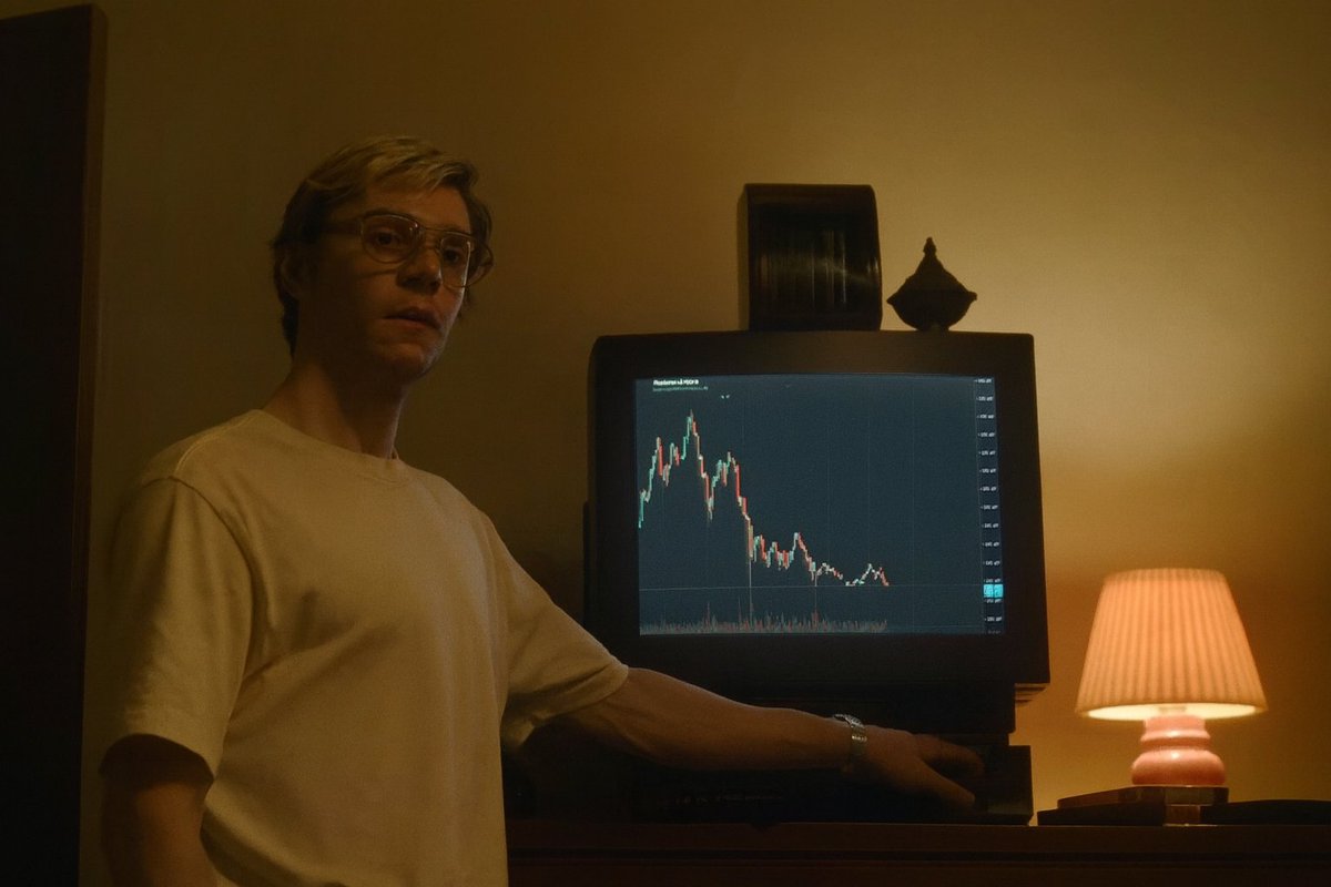 I told you we're going to watch Bitcoin trend, then you can leave.