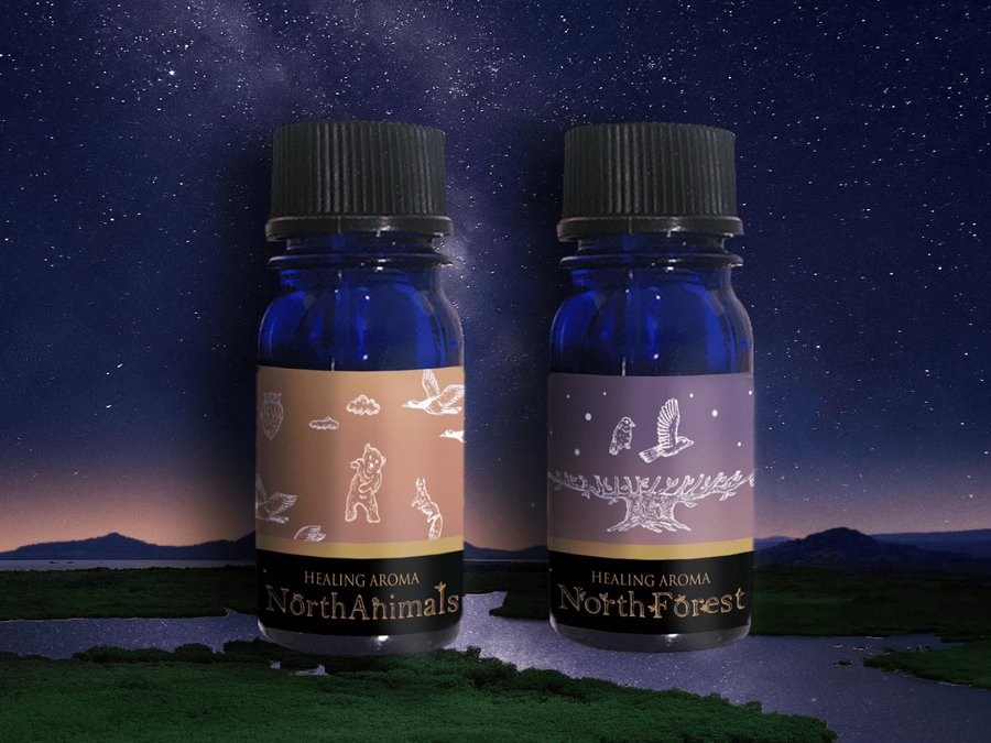 作品オリジナルアロマ 🌳North Forest 🌳 北の大地で育った木々の凛と