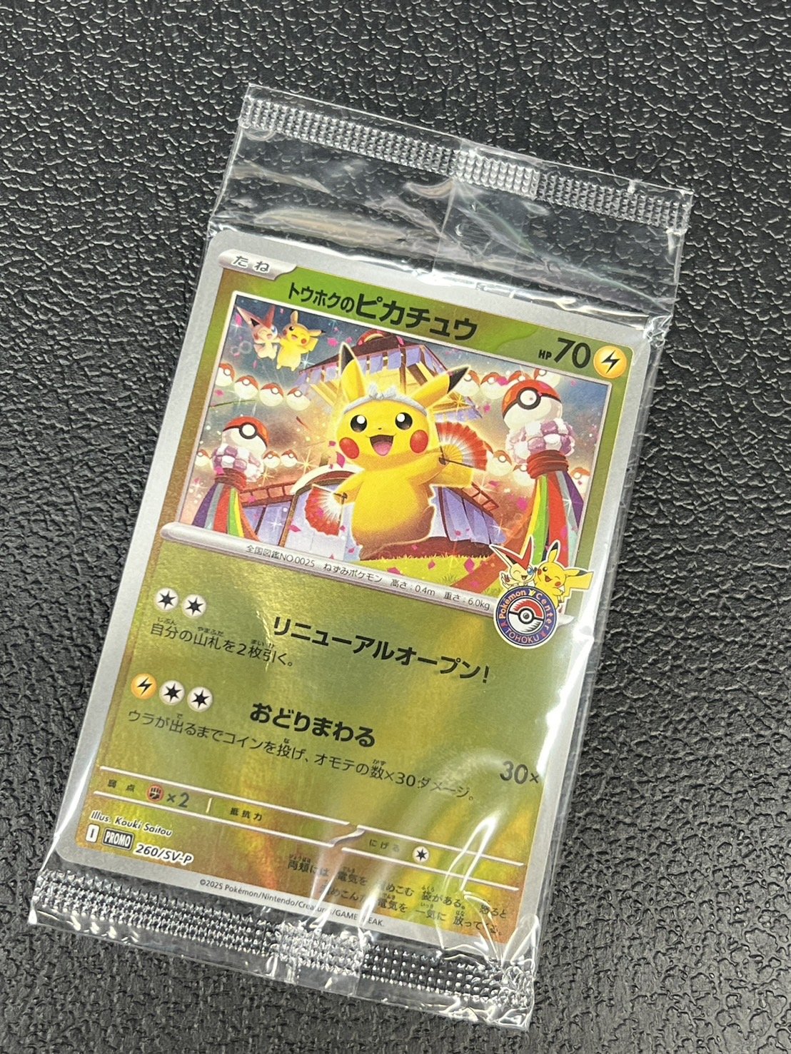 【秋ですね。】ポケモンカード　人気　ピカチュウ ピカチュウ【AR】{205/172}
