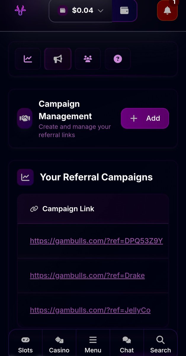 Andrija11221's tweet photo. Gm legends
 its time show you how to earn some extra 💰💰 in web3

You gonna become referral partner at  @GambullsCasino 🔥😎

So you gonna make an account on Gambulls ⤵️
You can use my code - JellyCo

https://t.co/bPC6NBKdzh

Then you gonna click your dashboard and gonna look for affiliate program ✅️

After that you gonna search for Campain management and click >add ✅️

You can choose your own name for your affiliate link 😎

🔥 AND BOOM YOU ARE NOW GAMBULLS PARTNER 💰

Its simple and fast to make,
And some side money to be earn 🔥
Post your referral links in comments ⤵️ 

And yeah you can do all that on your mobile 👏🫡

@JellyCoNFT ON TOP 💪
