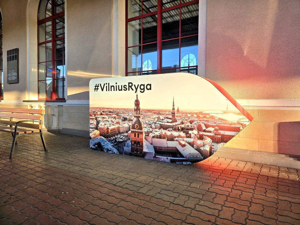nonstopeurotrip's tweet photo. Day 2 and Leg 3 of #Poland ๐ต๐ฑ to #Finland ๐ซ๐ฎ by train starts with the direct LTG Link #Vilnius ๐ฑ๐น to Valga ๐ช๐ช service, which passes through Riga ๐ฑ๐ป It's 11 hours total journey time which costs โฌ39 on a through ticket... let's go! ๐ #PL2FI #NonstopEurotrip https://t.co/E5sRUeFKzh