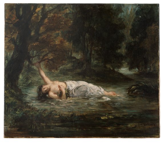 The Fate of Ophelia 
(Personal lore: I wrote a paper in high school contrasting these two depictions of the death of Ophelia)