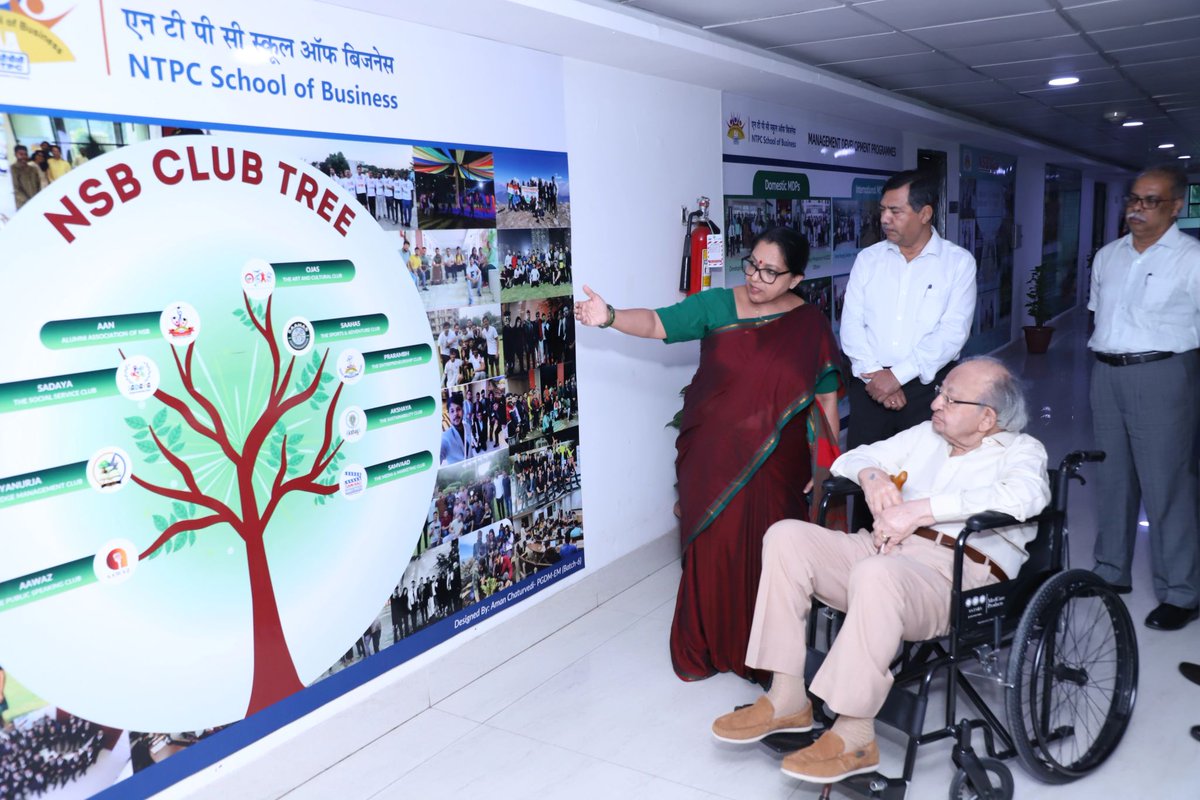 NSB-NTPC School of Business tweet media