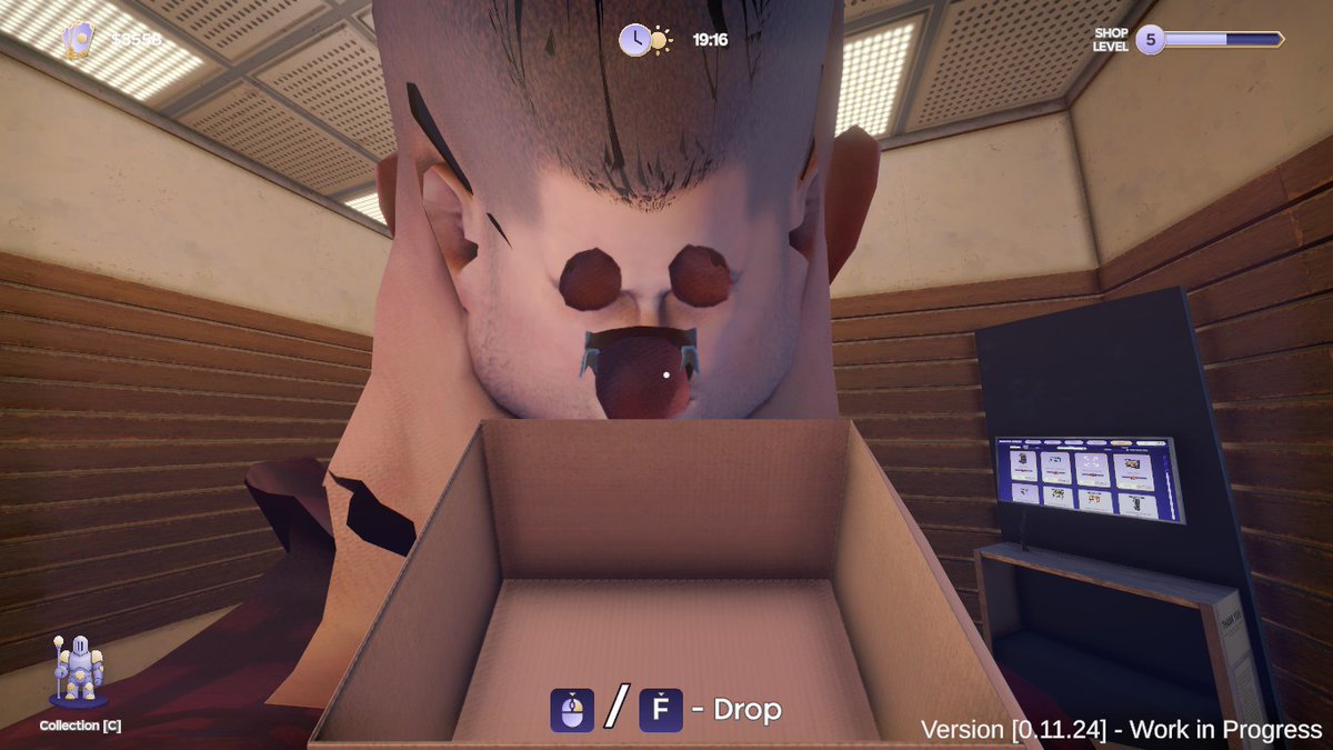 SmushBone's tweet image. When Your Customer back head doesn&apos;t like the Price. Love the Game! #TabletopGameShopSimulator