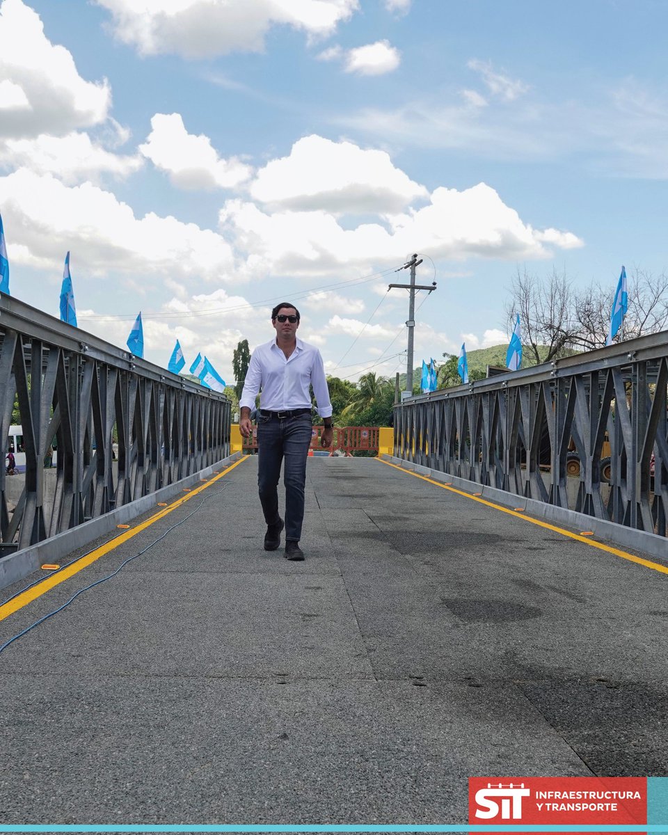 Inauguración Puente Bailey, Flor de Cuba, San Pedro Sula, Cortés. 🇭🇳🚧
Esta intervención restablece la conectividad del paso peatonal y vehicular, beneficiando a más de 75 mil habitantes, mejorando la movilidad, seguridad y reduciendo los tiempos de traslado.