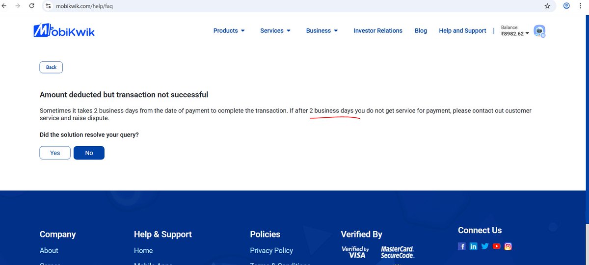 GhGopalh's tweet photo. @MobiKwikSWAT
@MobiKwik
@RBI
@SmalhotraRBI
im send 10000 thousand amount beneficiary account not credit transaction date 08/08/25 and time 8 pm 7 min,and Amount deducted but transaction not successful pending email case number is 0403717830. and ticket no is 403720323 https://t.co/7qKuq6dGym