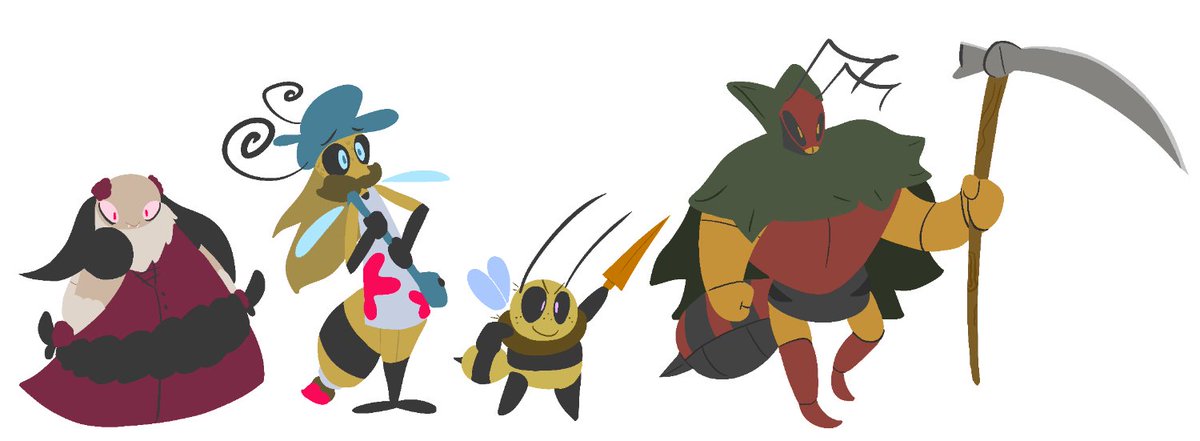 SooplaleBugman's tweet photo. i added moreee #bugfables #art #bugfablesau https://t.co/ca9dQ2i9AI