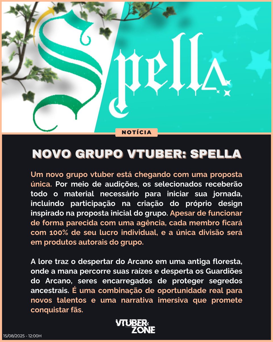 📢 | CONHEÇA O GRUPO @ SpellaGroup QUE VAI DAR O QUE FALAR NA COMUNIDADE! SIGA SUAS REDES SOCIAIS!
